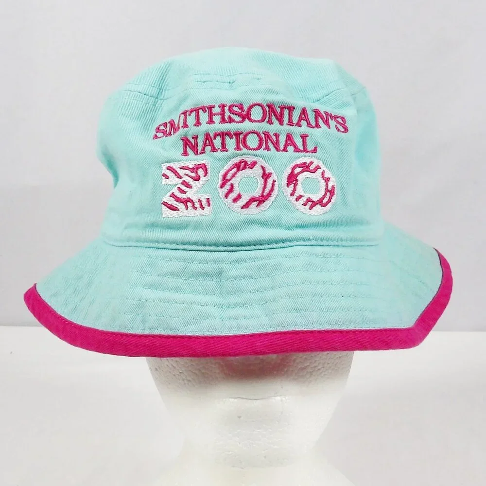 Bundle of 2 Kids Buckets Hats Smithsonian Zoo - Picture 6 of 13